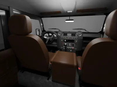 Land Rover Defender 3D model