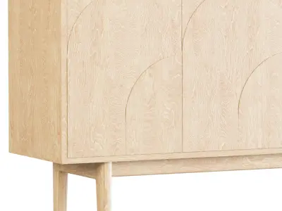 Ercol Amalfi Sideboard 3D model
