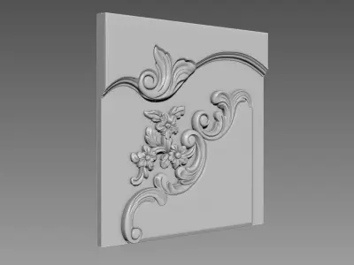  Furniture panel 3D model