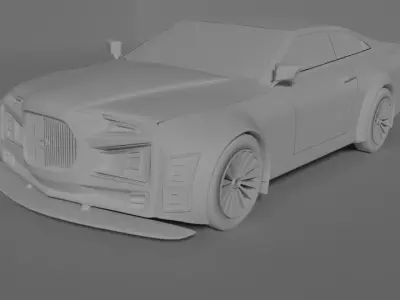 sports car 3D model