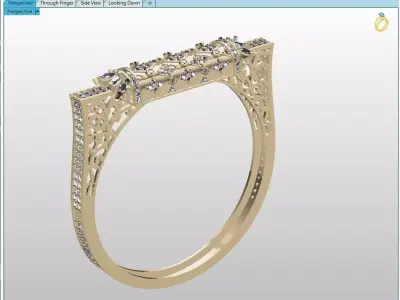 Fancy ideal Bracelet  3D print model