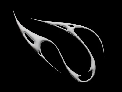 Tribal 3D Model 3D model