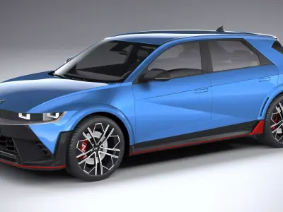 Hyundai Ioniq 5 N 2024 3D model