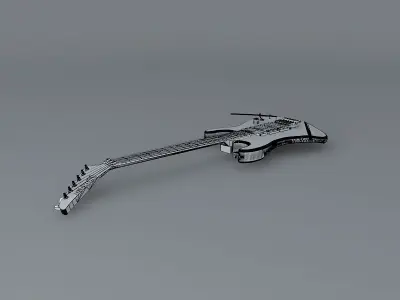 Kramer Nightswan guitar Free 3D model