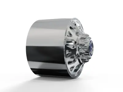 FRONT forgiato Drea-D DURO DUALLY WHEEL 3D print model