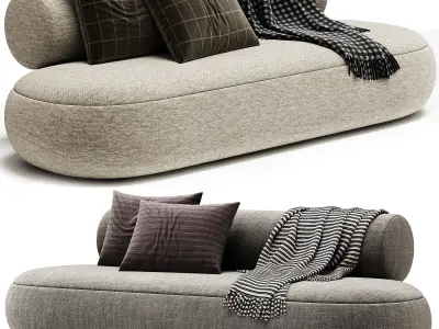 Hippo Sofa By Norr11 3D model
