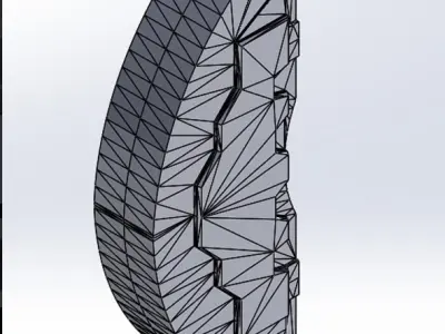 Nissan GTR car model assembly 3D model