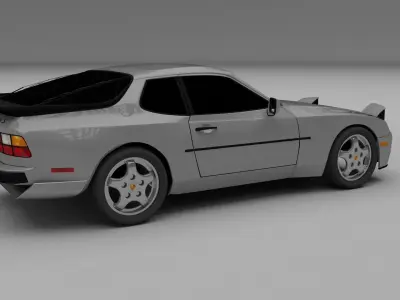 Porsche 944 Turbo S 3D model