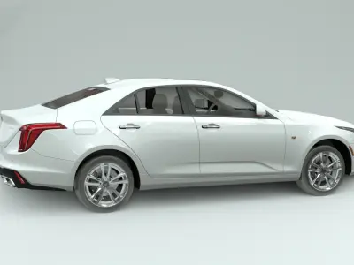 Cadilac ct4 2021 3D model