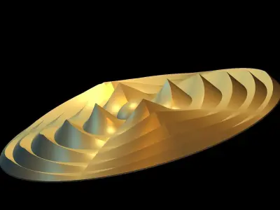 Circular Decoration Model 3D print model