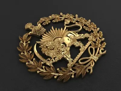 PAHLAVI dynasty  3D print model