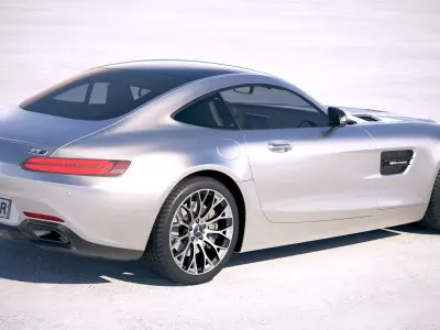 Mercedes AMG GT 2020 3D model