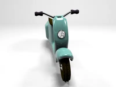 Scooter 3D model by Milena-Ovanesyan from CGTrader