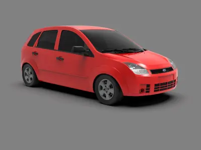 Ford Fiesta Max 2010 3D model