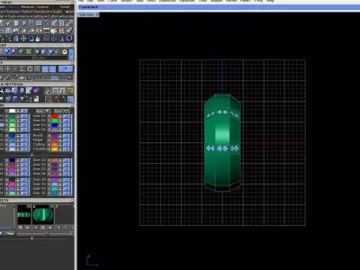 Luxury Modular Gold Ring with JEWEL Accent 3D print model