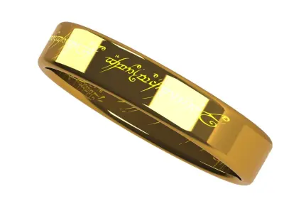 Ring of Power 3D print model