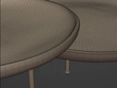 Paola Lenti Tajine Table 3D model