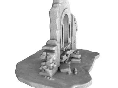 Ancient Ruins 3 3D print model