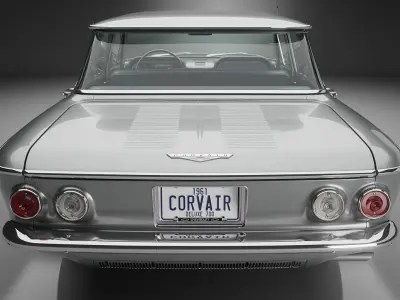 Chevrolet Corvair 1961 Deluxe Series700 Sedan 3D model