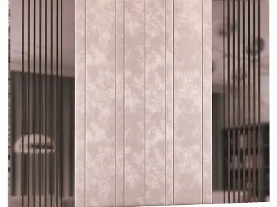 Panel 3D model 8