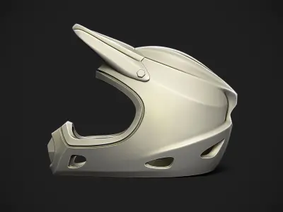 Motorcross Helmet 3D print model