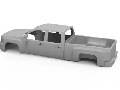 Chevrolet Silverado 1500 2013  3D print model