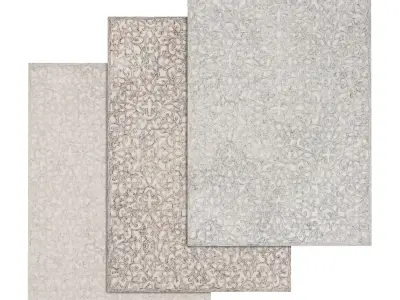Rug Set 2175 3D model