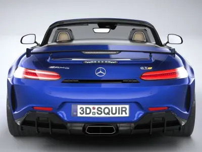 Mercedes-Benz AMG GT R Roadster 2020 3D model