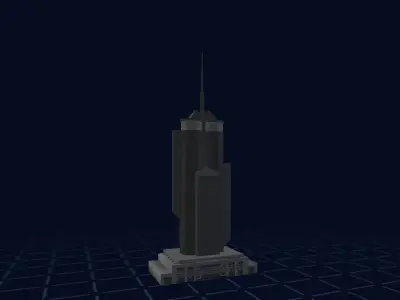 a building 3D model