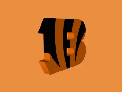 Cincinnati Bengals Team Logo 3D model