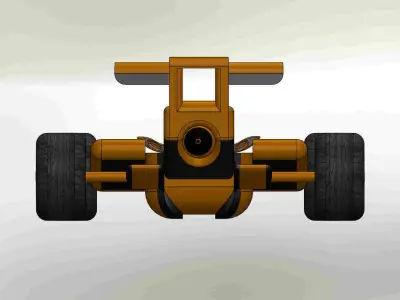 F1 car 3D model