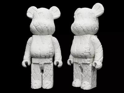 Toy bear 3D print model
