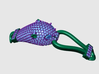 Pantera Bracelet 3D model