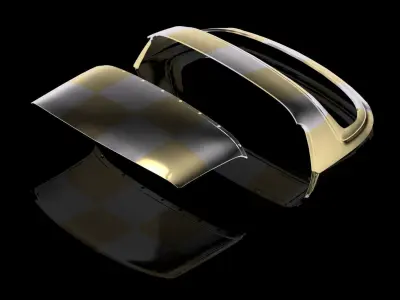 Miata OEM Style TARGA Hardtop 3d Print Files 3D print model