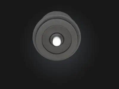 Dumbbell Display  Compact Strength with a Polished Presentation 3D model