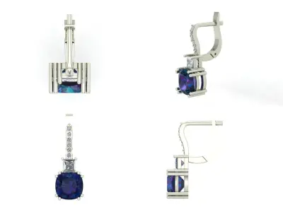 Earrings 33 3D print model