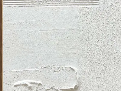 Plaster Two Photo Frame 482 Low-poly 3D model