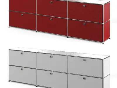 Usm Haller Sideboard 3D model