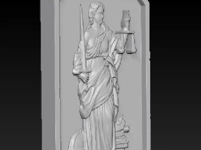 Pendant Themis 3D print model