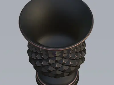Garden urn planter38 3D model