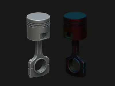 piston 3D model