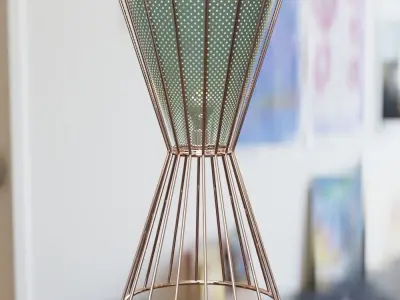Table lamp Hourglass 3D model