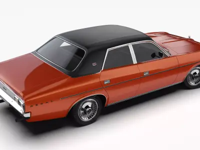 Chrysler VJ Valiant Regal Sedan 1973 - 1975 3D model