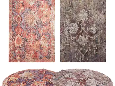 Rugs No 397 Low-poly 3D model