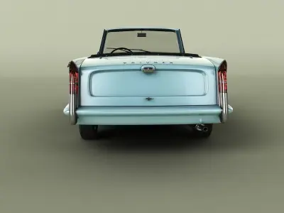 Triumph Herald 948 Convertible 3D model