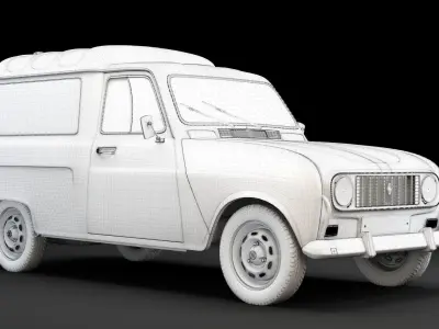 Renault R4-F4  3D model