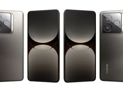 Realme GT7 Pro Racing Edition Star Trail Titanium High Poly 3D model