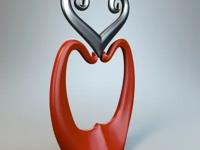 Abstract Figure 3D model 28