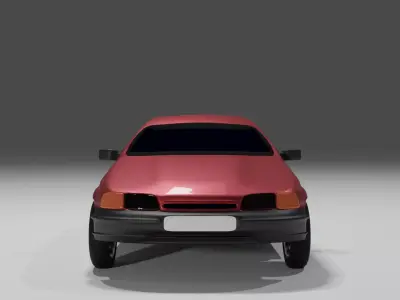  3D SIMPLE DESIGN CAR 3D model