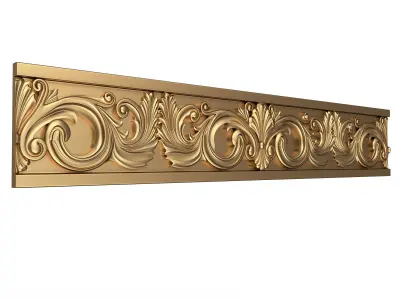 Ornament Element Molding 033 Low-poly 3D model
